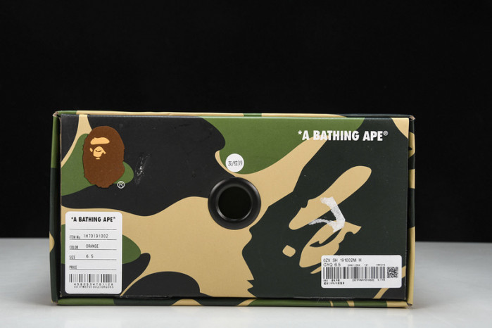 a bathing ape bape sta low copshoe bp-044