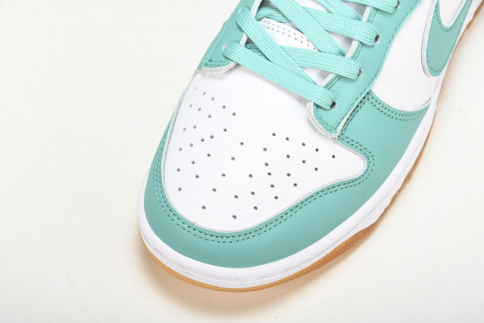 nike dunk low white turquoise (w) - dv2190-100