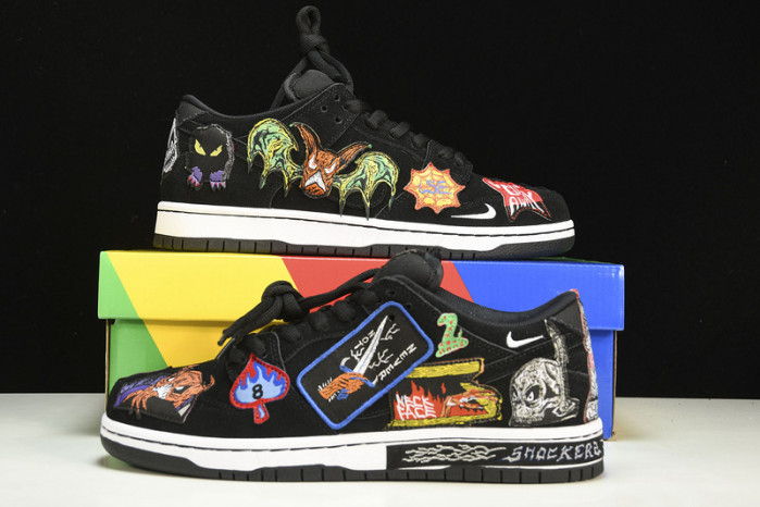 nike sb dunk low neckF**e - dq4488-001