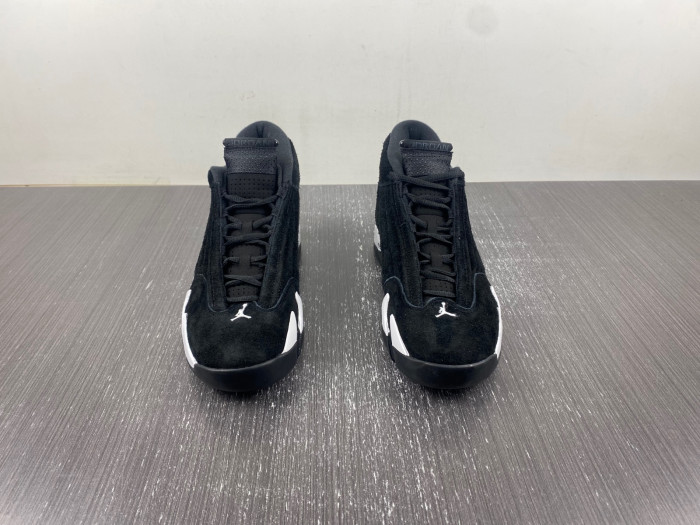 jordan 14 retro black white men