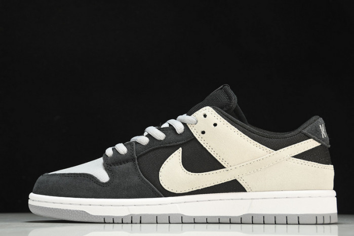 sb zoom dunk low pro black wolf grey white 854866-001