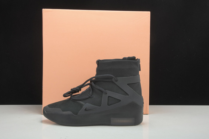 nike air fear of god 1 triple black - ar4237-005