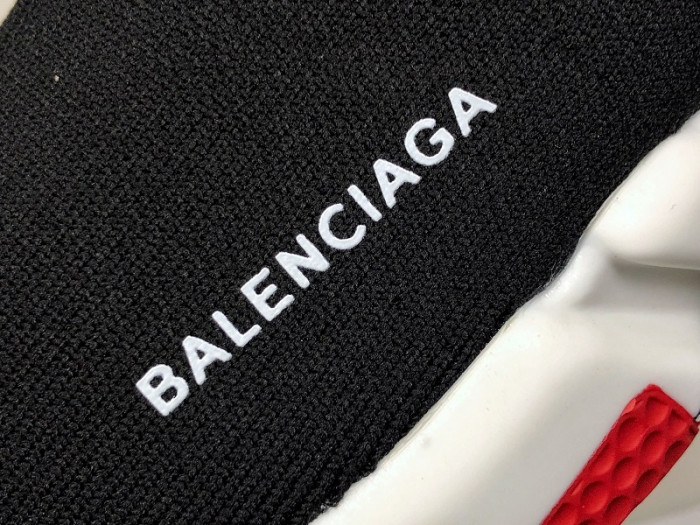 bl speed stretch-knit mid sneakers 494371 w05g0-1000