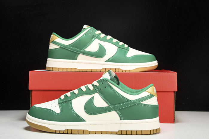 nike dunk low "green/gold" fb7173-131