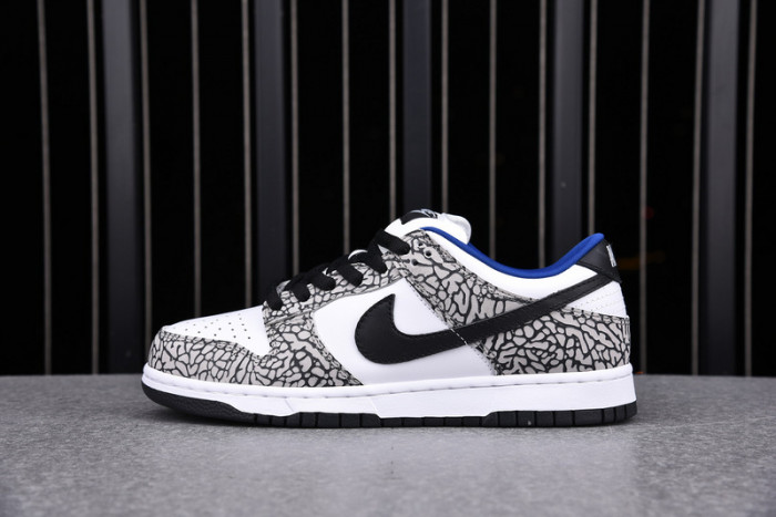 nike dunk sb low s*upre*me white cement - 304292-001