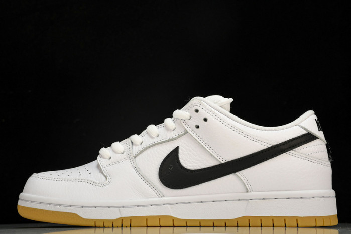 nike sb dunk low pro white gum - cd2563-101