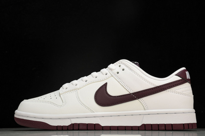 dunk low ''white night maroon'' - dv0831-102