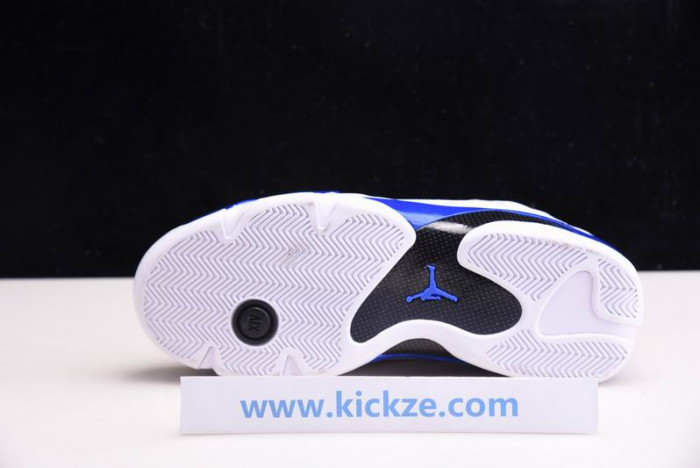 jordan 14 retro white hyper royal - 487471-104