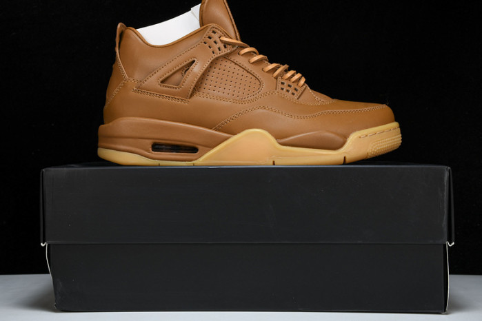 jordan 4 retro ginger wheat men