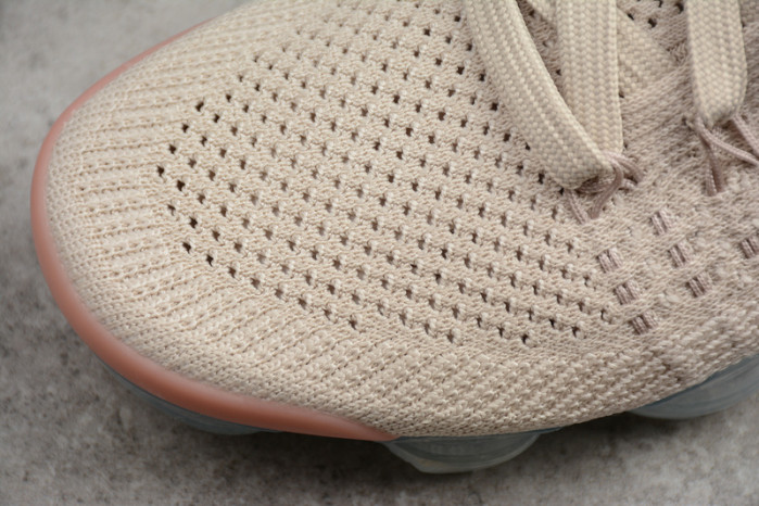 nike air vapormax flyknit 2.0 particle beige/smokey mauve womens 942843-203