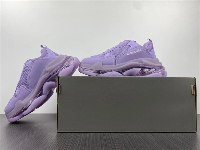 Classic BLCG Triple S Clear Sole Purple 544351 W2GA1 4423