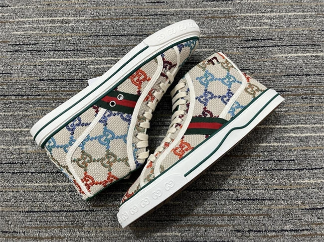 vibrant G*u*i high top sneaker 221