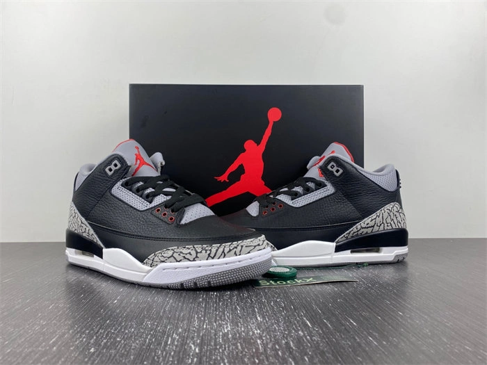 Jordan 3 Retro Black Cement 854262- WaterResistant 3815
