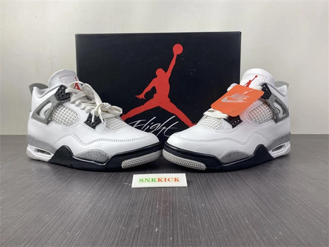 Jordan 4 Retro White Cement 840606- Original 3885