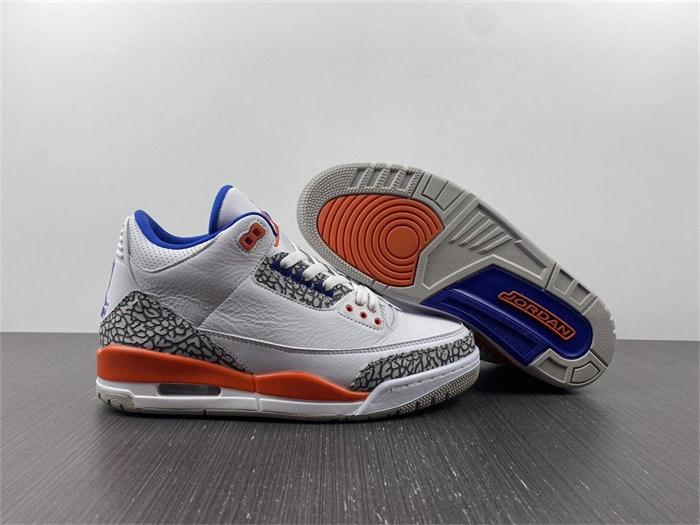 Jordan3 Retro Knicks 136064- WaterResistant 3841