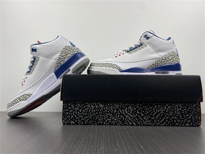 Jordan3 True Blue 854262- Breathable 3839