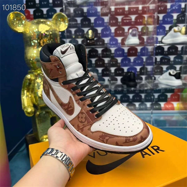 LV x OFF-WHITE x Nike Air Jordan EyeCatching 1977