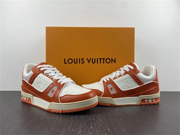 Luis Vitton LV Trainer Orange 1A811N ZeroBulk 2149