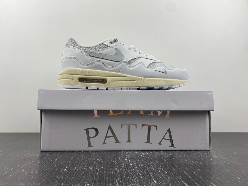 Nike Air Max 1 Patta Waves White  DQ0299- Popular 5172
