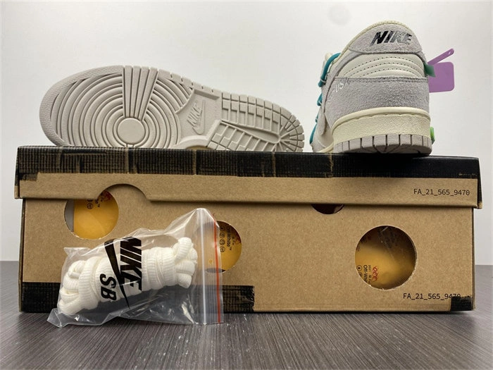 Nike Dunk Low Off-White Lot 9 DM1602- WaterResistant 5073