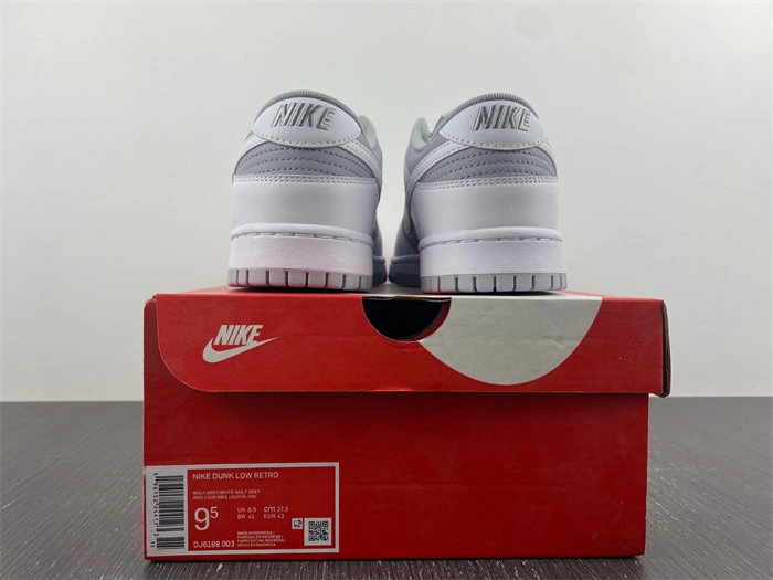 UrbanChic Nike Dunk Low Retro White Grey  DJ6188- 4672